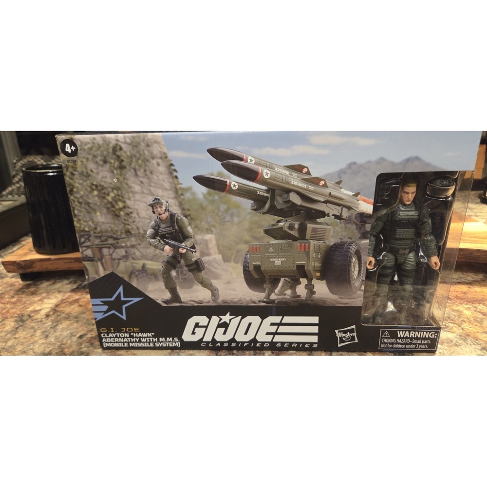 G.I. Joe Classified General Hawk with MMS Mobile Missile System New Sealed 182